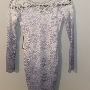 Off the shoulder dress